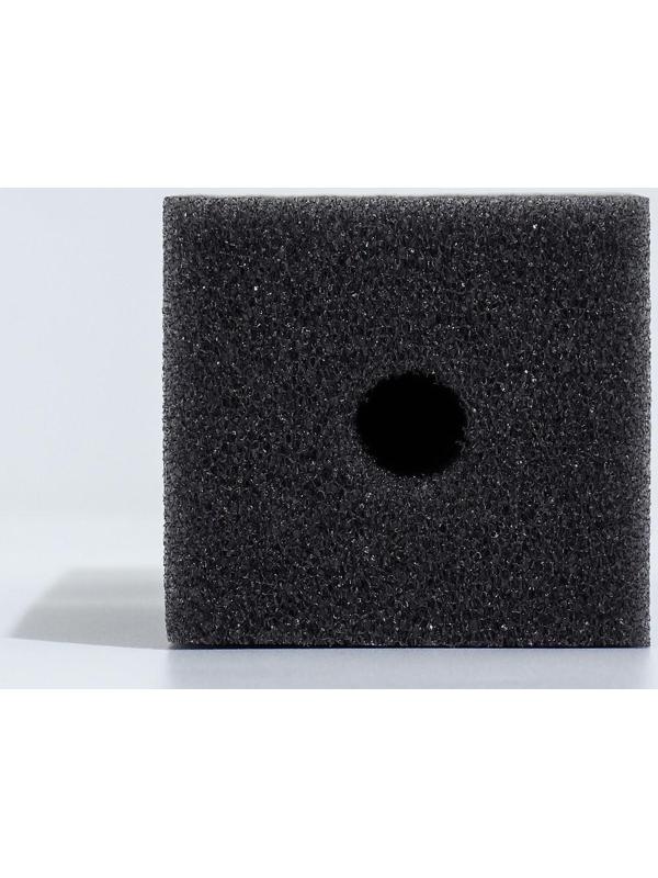 Губка прямоугольная для фильтра, серия F, 5,5 х 6 х 17 см, серая