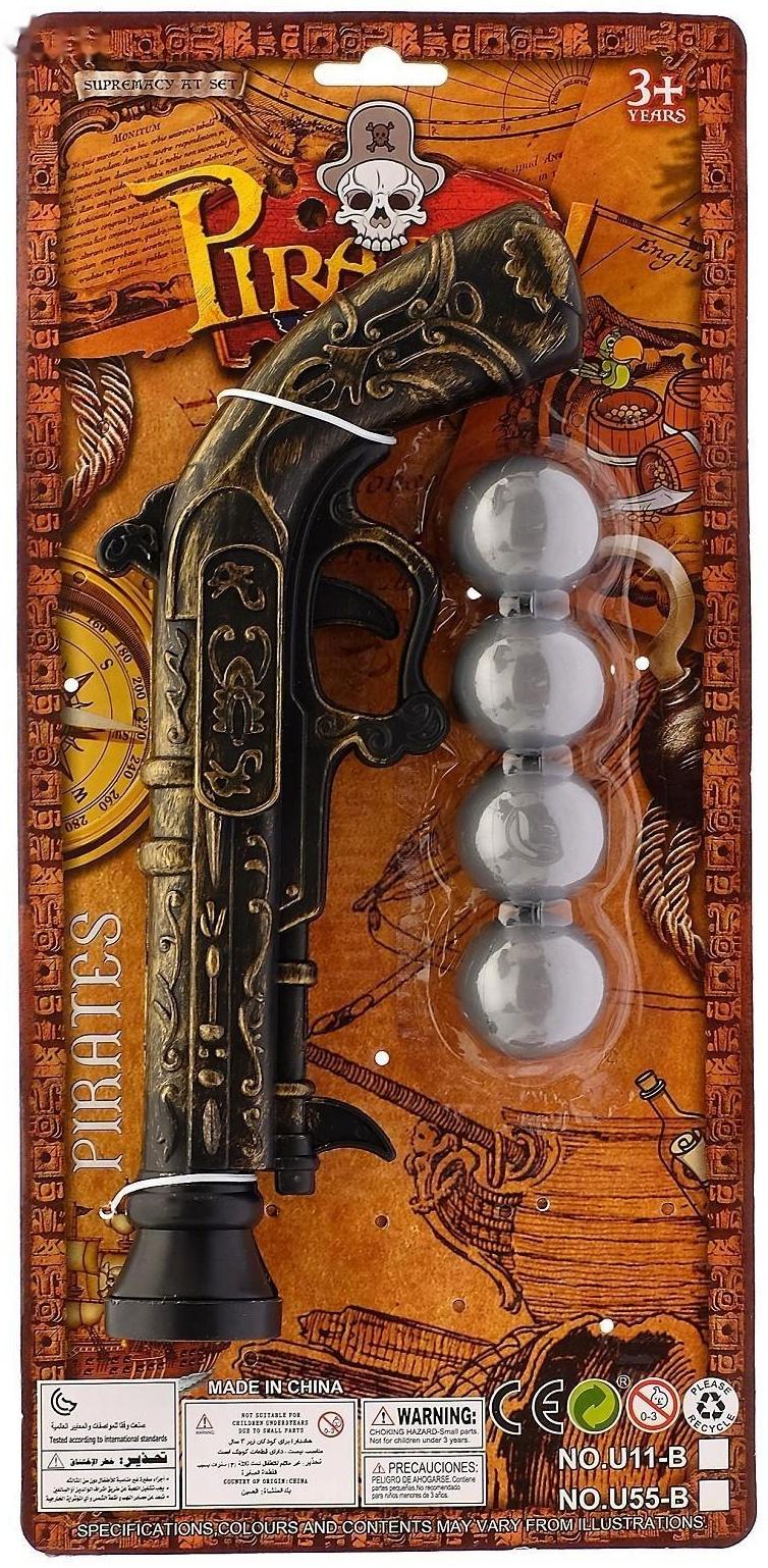 Пистолет «Пиратский мушкет», стреляет шарами