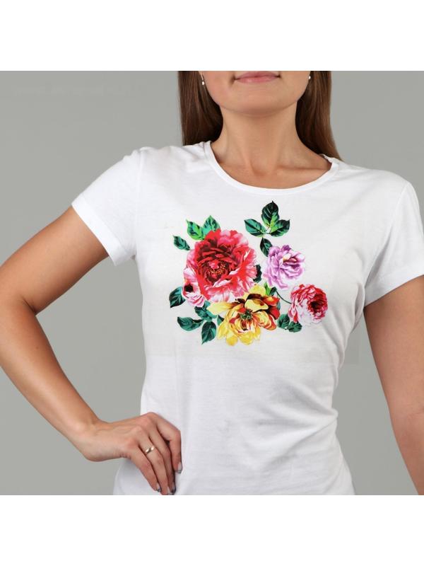 Термотрансфер «Цветы», 17 × 16 см