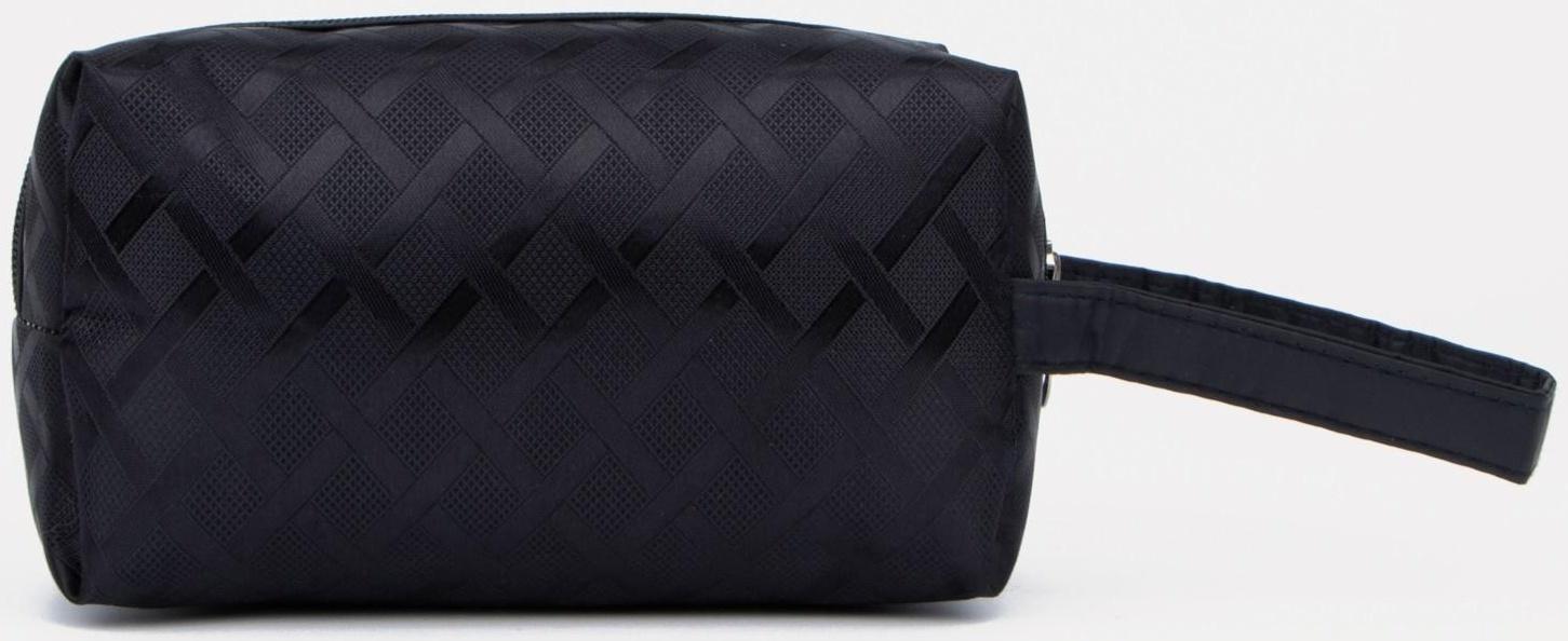 Косметичка на молнии, цвет чёрный