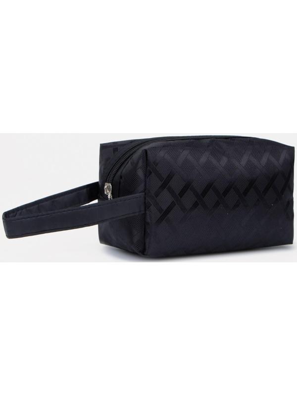 Косметичка на молнии, цвет чёрный