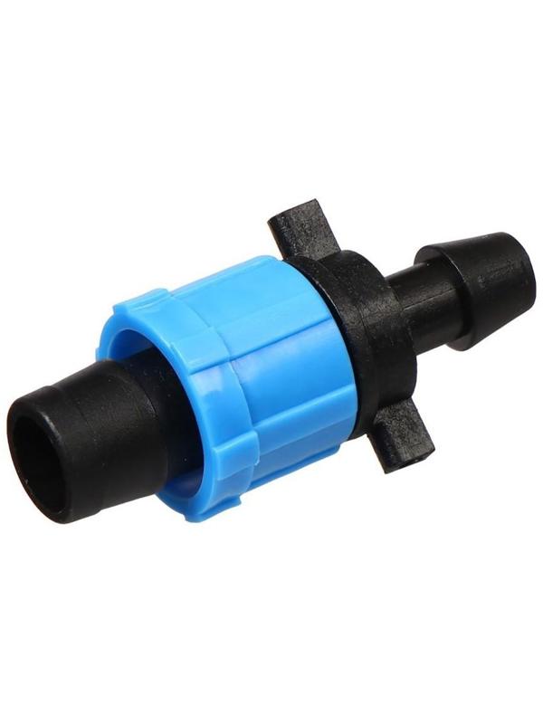 Переходник для капельной ленты, 16 мм, пластик