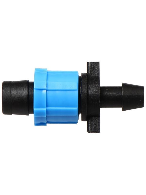 Переходник для капельной ленты, 16 мм, пластик