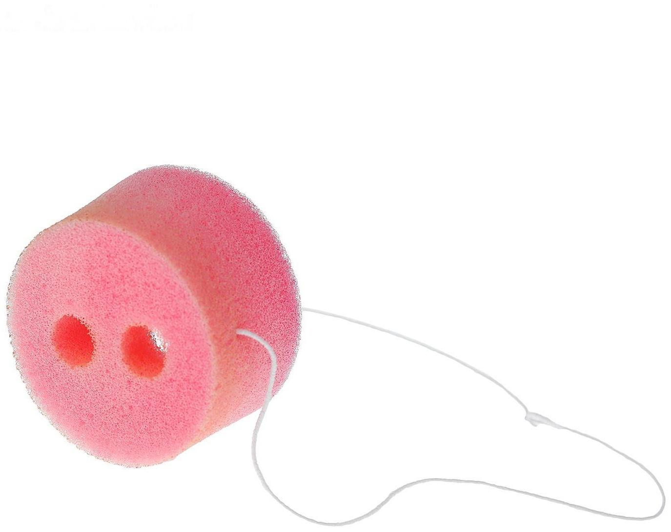 Нос на резинке «Пятачок», поролон