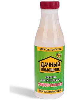 Жидкость для биотуалета универсальная «Дачный помощник», концентрат, 0.5 л