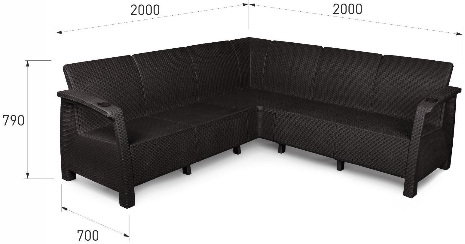 Диван угловой 