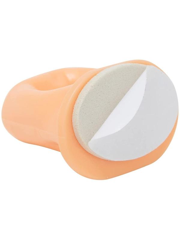 Палец тренировочный для маникюра, на клеевой основе, цвет бежевый