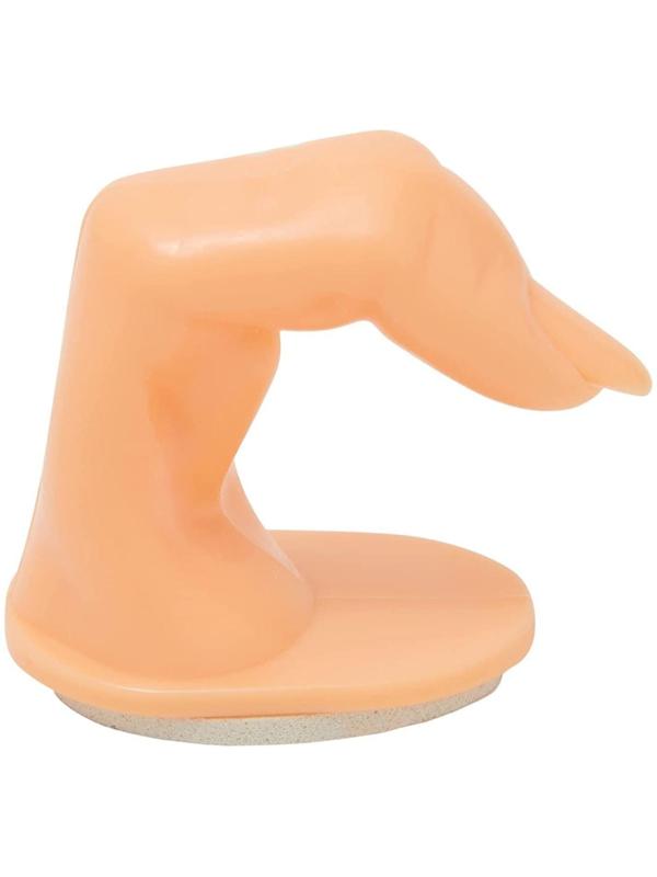 Палец тренировочный для маникюра, на клеевой основе, цвет бежевый