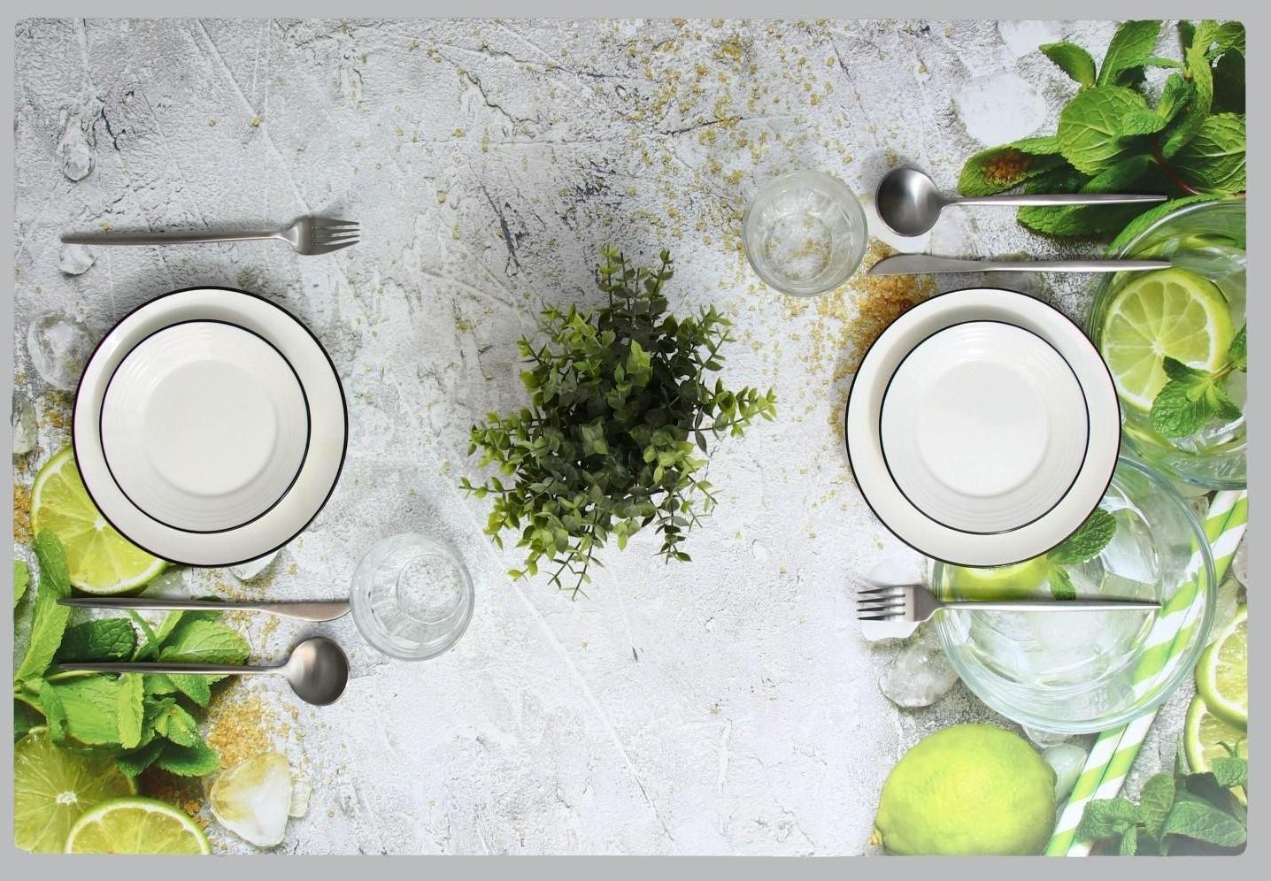 Салфетка сервировочная на стол «Лайм», 60×90 см