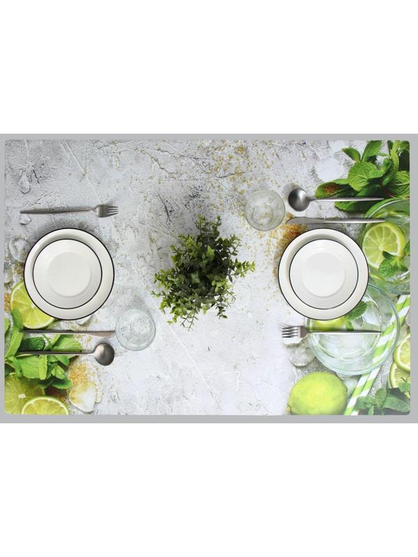 Салфетка сервировочная на стол «Лайм», 60×90 см