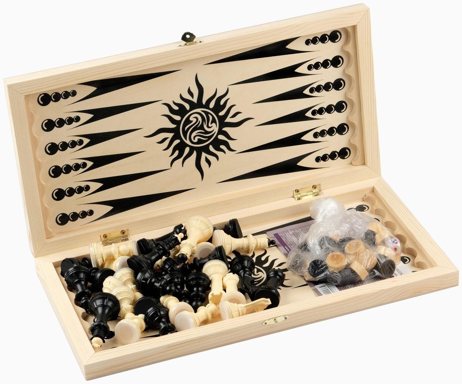 Настольная игра 3 в 1 