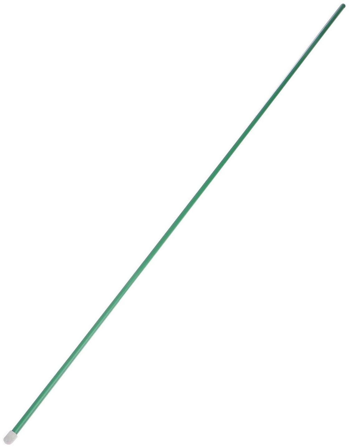 Колышек для подвязки растений, h = 100 см, d = 1 см, металл, зелёный, Greengo