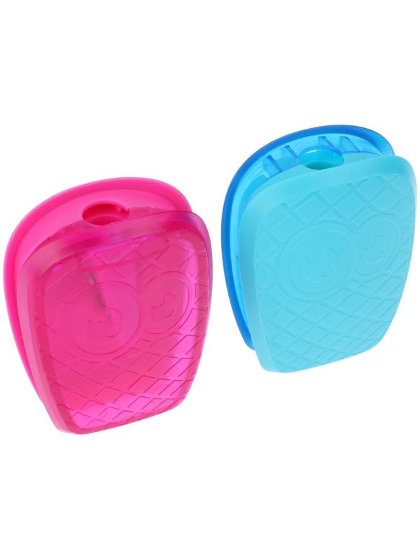 Точилка 1 отверстие с контейнером Maped Pulse, в блистере, микс