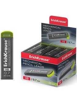 Набор грифелей для механических карандашей HB, 0.7 мм, ErichKrause Megapolis Concept