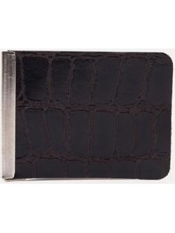 Зажим для купюр, цвет коричневый