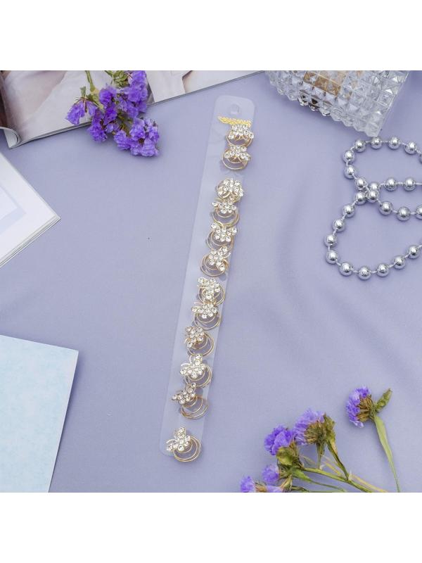 Шпилька пружинка для волос 