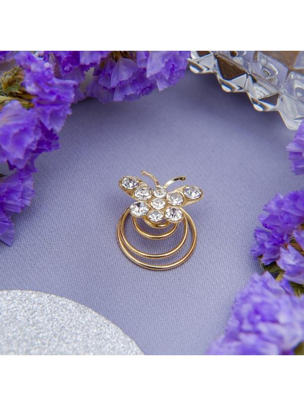 Шпилька пружинка для волос 