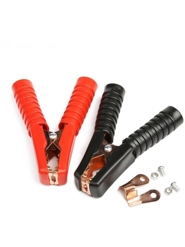 Зажим АКБ 13.5 см, 100 А, омеднённые, комплект 2 шт