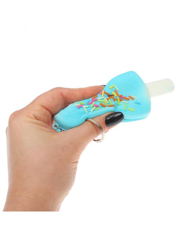 Мялка-сквиши «Эскимо», на брелоке, цвета МИКС