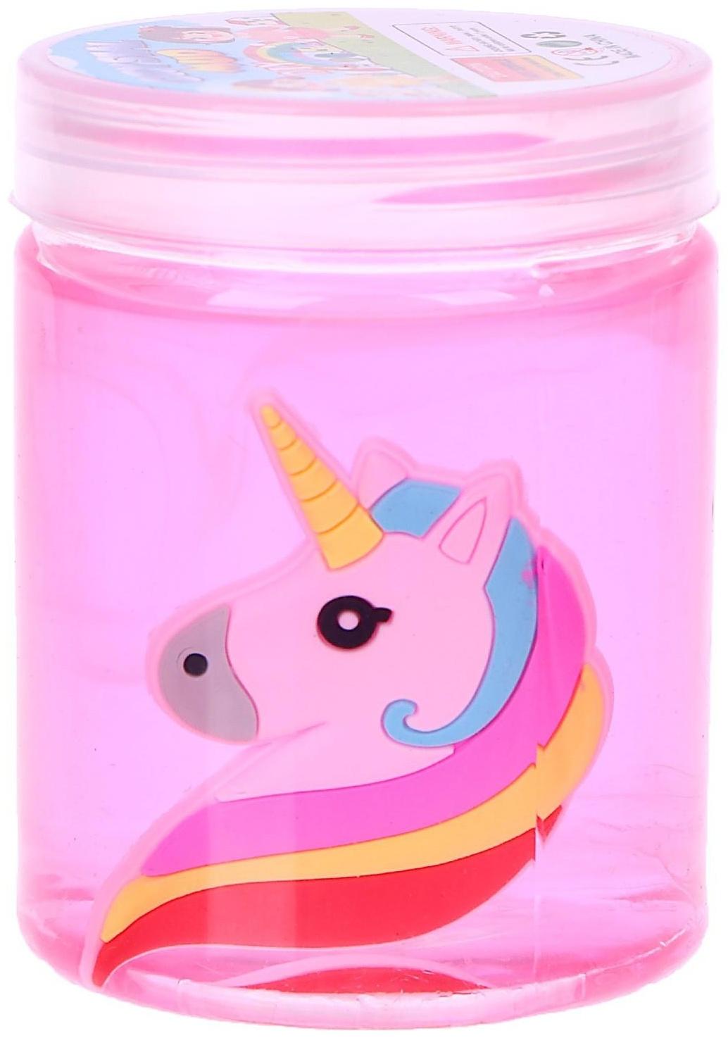 Лизун «Единорог», твёрдый, цвета МИКС