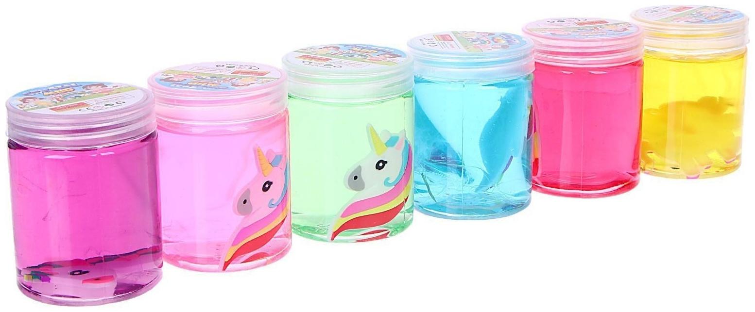 Лизун «Единорог», твёрдый, цвета МИКС