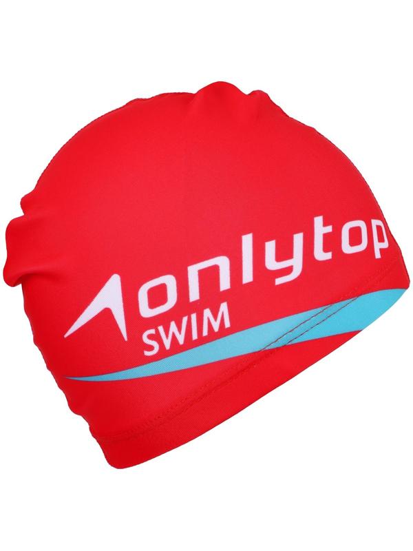 Шапочка для плавания взрослая, тканевая, обхват 54-60 см