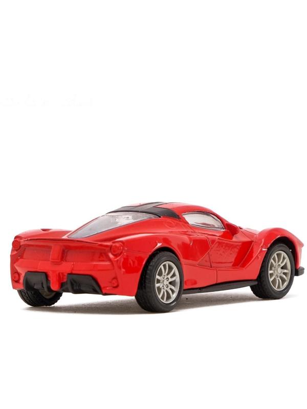 Машина металлическая «Спорт», инерционная, масштаб 1:43, цвет красный