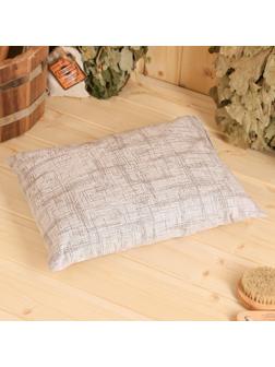 Подушка из стружки можжевельника, 34×23см