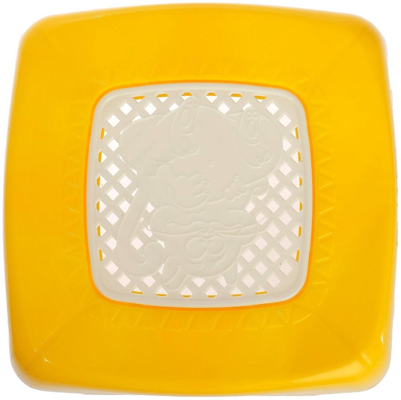 Табурет детский, цвет жёлтый