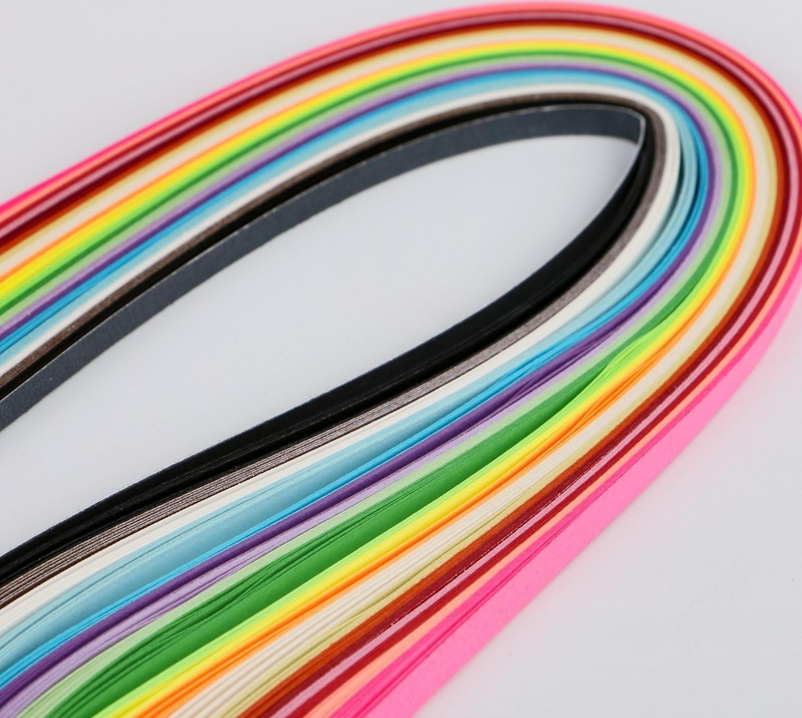 Набор для квиллинга (клей ПВА, инструмент для квиллинга, 160 полосок 0,5 см) МИКС