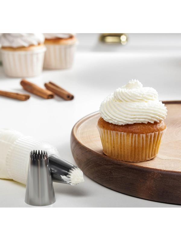 Насадка кондитерская «Французская звезда», d=3,4 см, выход 1,4 см, нержавеющая сталь