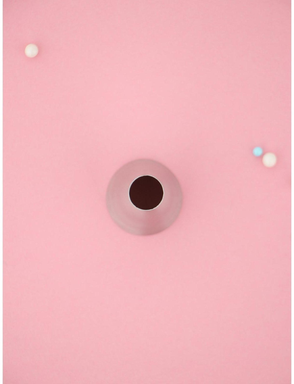 Насадка кондитерская «Трубочка», d=3 см, выход 1,2 см, нержавеющая сталь