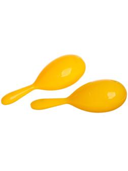 Детский музыкальный инструмент «Маракас», 2 шт., цвет жёлтый