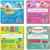 Книги картонные набор «Обучающие», 4 шт., по 10 стр.