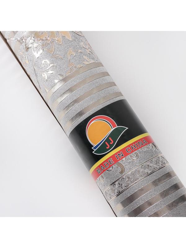 Клеёнка столовая на тканевой основе «Винтаж», ширина 137 см, рулон 20 метров, цвет золотой