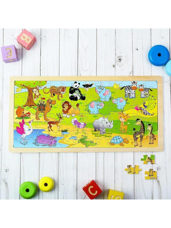 Пазл большой «Звери»