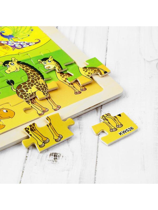 Пазл большой «Звери»