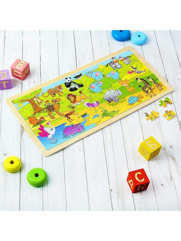 Пазл большой «Звери»