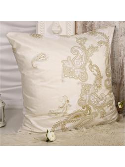 Наперник 50х70 см на молнии Огурцы беж