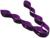 Эспандер-лента эластичная с захватами 90 х 4 см, MEDIUM, цвет фиолетовый