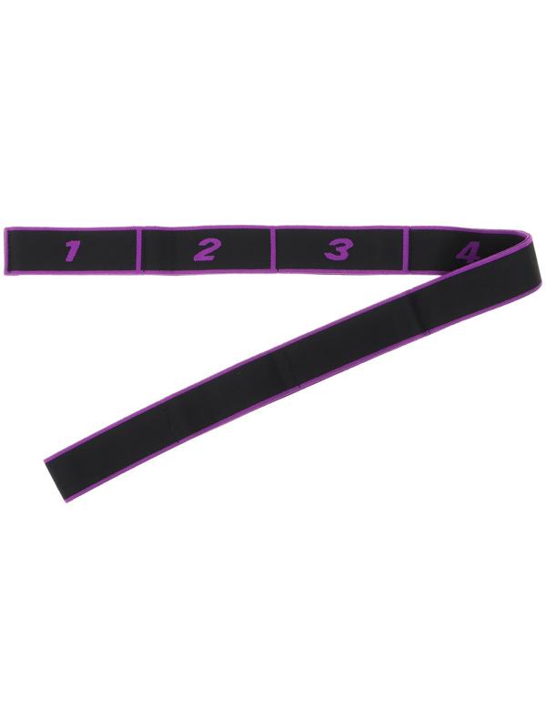 Эспандер-лента эластичная с захватами 90 х 4 см, MEDIUM, цвет фиолетовый
