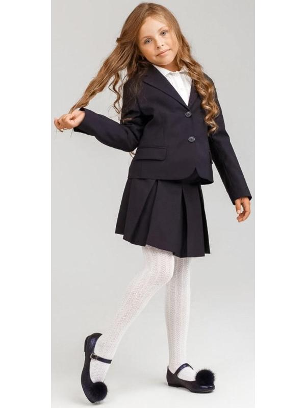 Колготки детские, цвет белый, рост 110-116