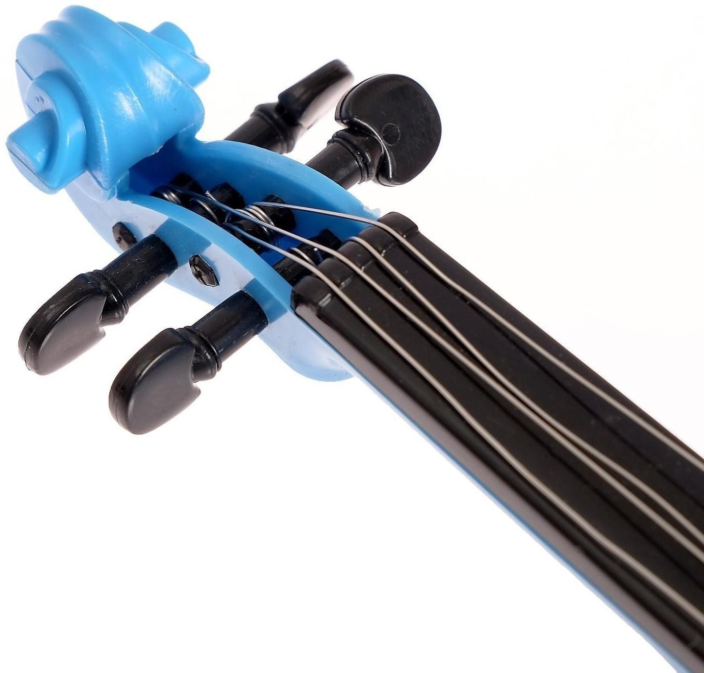 Игрушка скрипка «Юный музыкант», МИКС, в ПАКЕТЕ