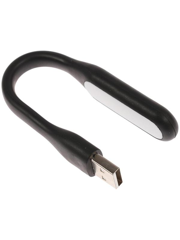 Светильник светодиодный LuazON A-05, USB, гибкий, 5 ватт, 6 диодов, чёрный