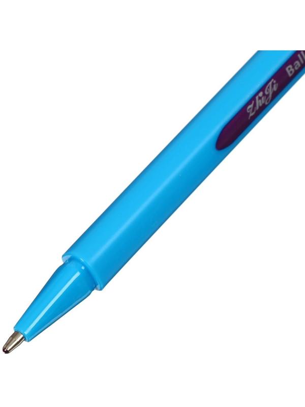 Набор ручек шариковых 6 цветов в блистере