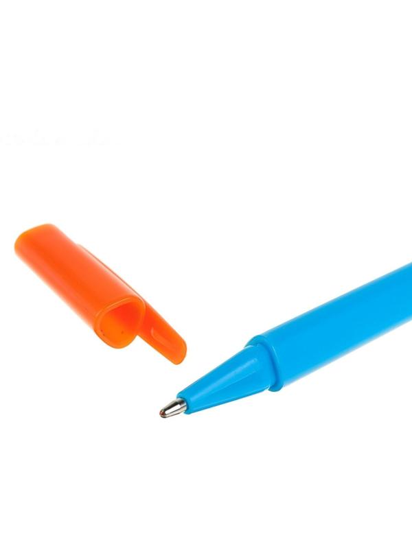 Набор ручек шариковых 6 цветов в блистере