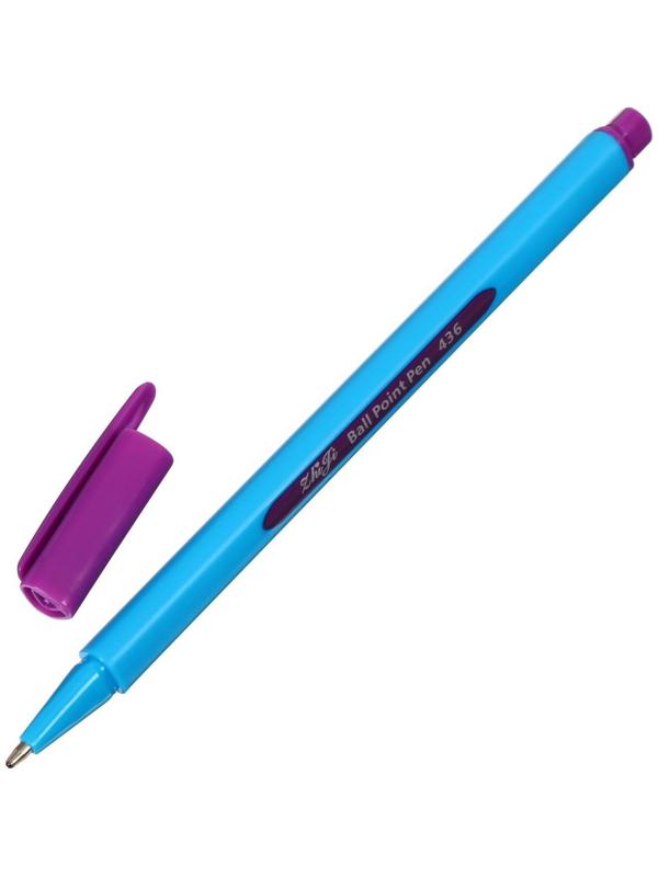 Набор ручек шариковых 6 цветов в блистере