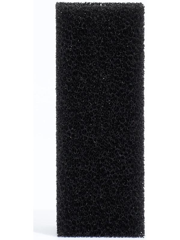 Губка прямоугольная для фильтра № 1, ретикулированная 30 PPI, 4 х 4,5 х 11 см, черная