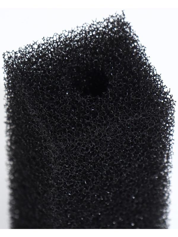 Губка прямоугольная для фильтра № 1, ретикулированная 30 PPI, 4 х 4,5 х 11 см, черная