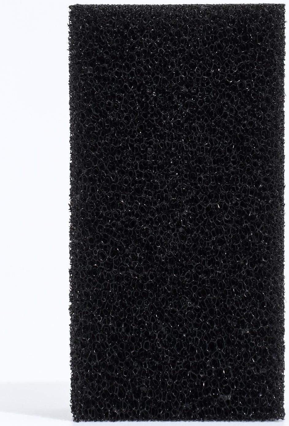 Губка прямоугольная для фильтра №2, ретикулированная, 6х4х11 см